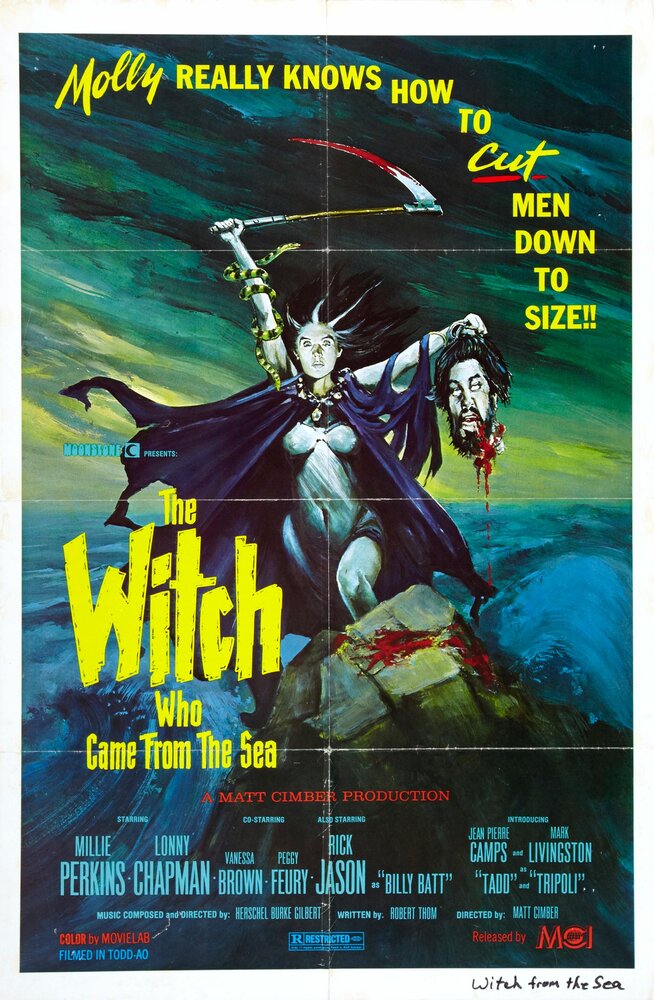Ведьма, явившаяся из моря (1976) постер