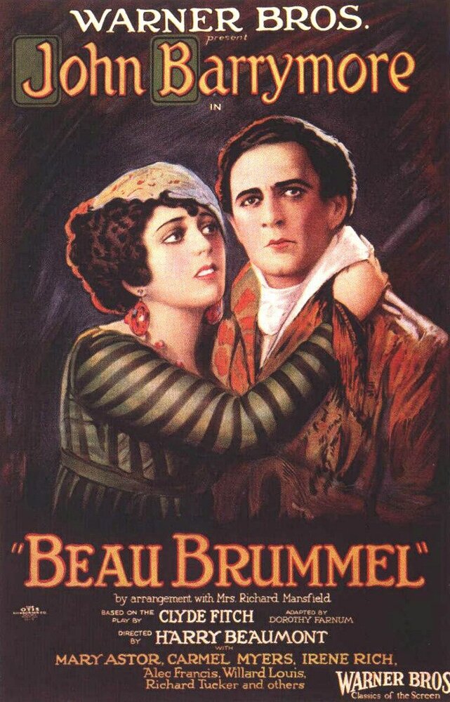 Красавчик Браммел (1924) постер