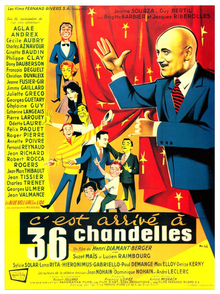 C'est arrivé à 36 chandelles (1957) постер