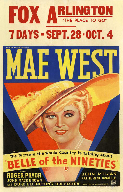 Первая красавица XIX века (1934) постер