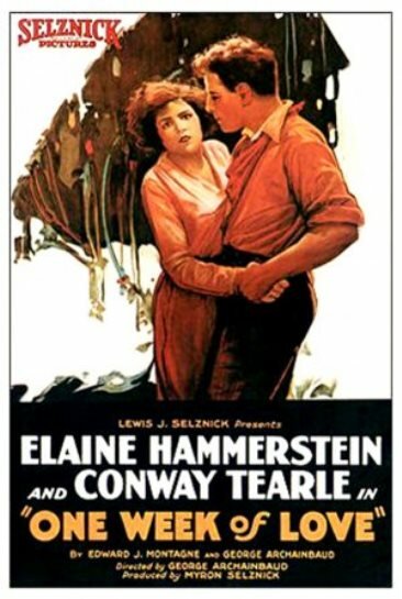 Неделя любви (1922) постер