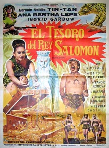 El tesoro del rey Salomón (1963) постер