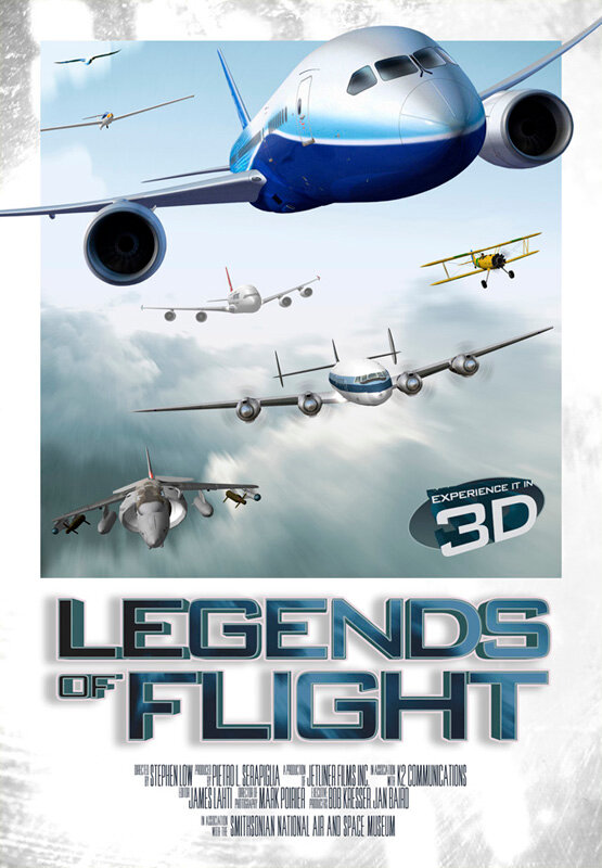 Легенды о полете 3D (2010) постер