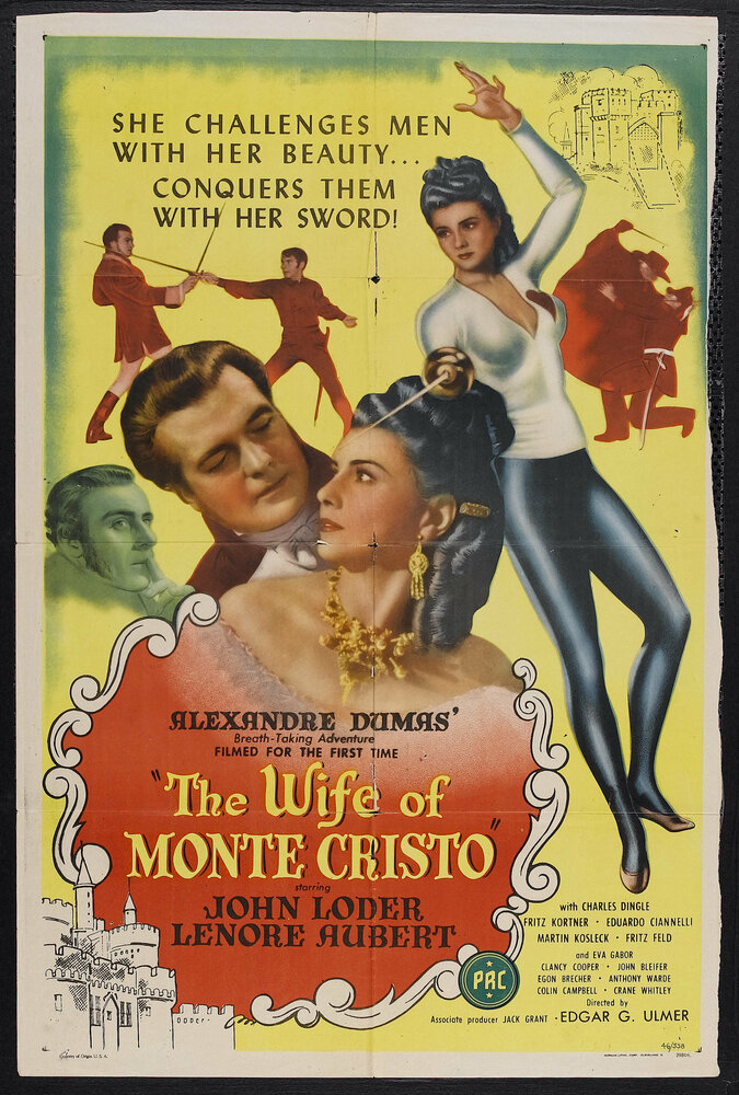 Жена Монте-Кристо (1946) постер