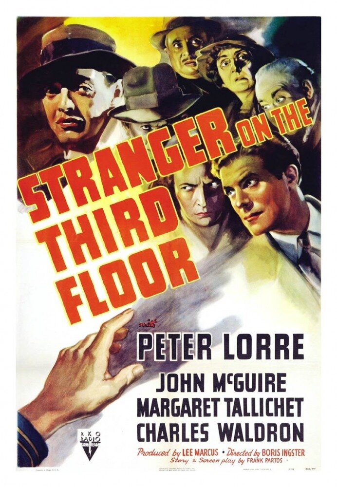 Незнакомец на третьем этаже (1940) постер