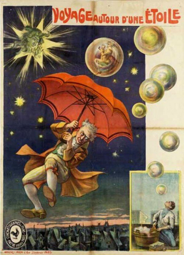 Путешествие вокруг звезды (1906) постер