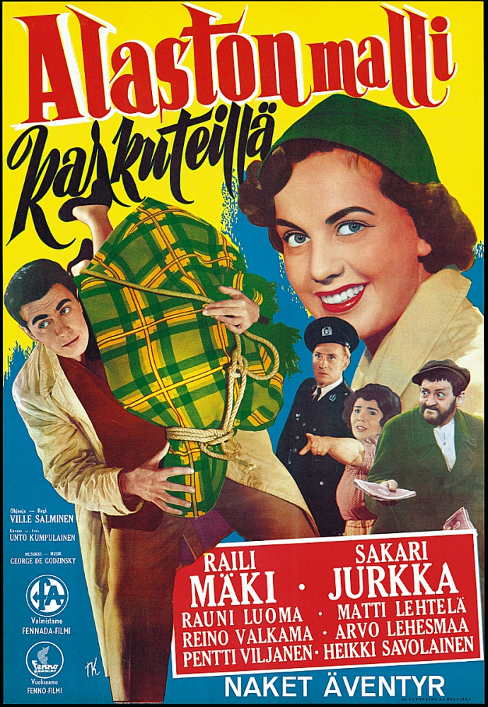 Alaston malli karkuteillä (1953) постер