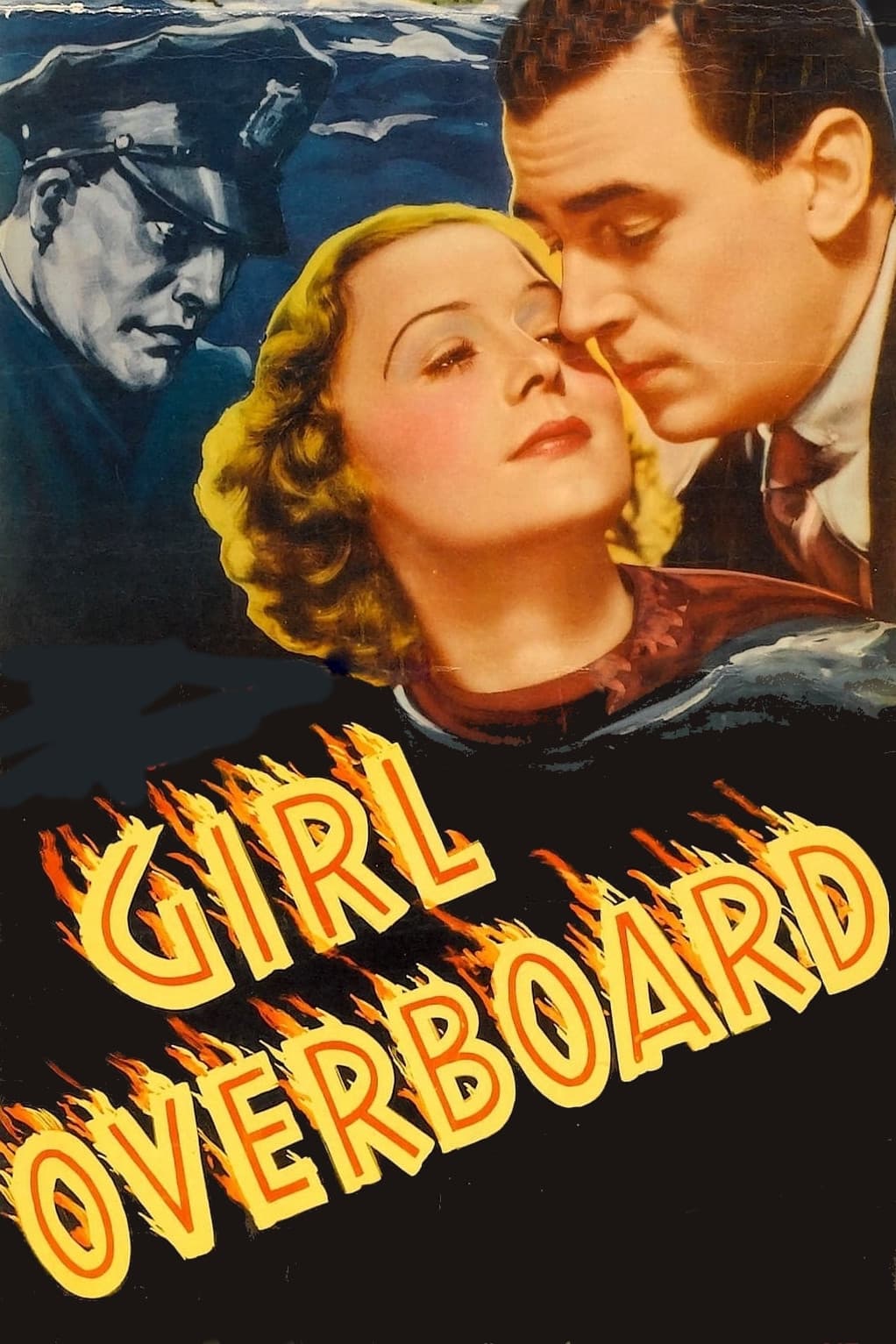 Девушка за бортом (1937) постер